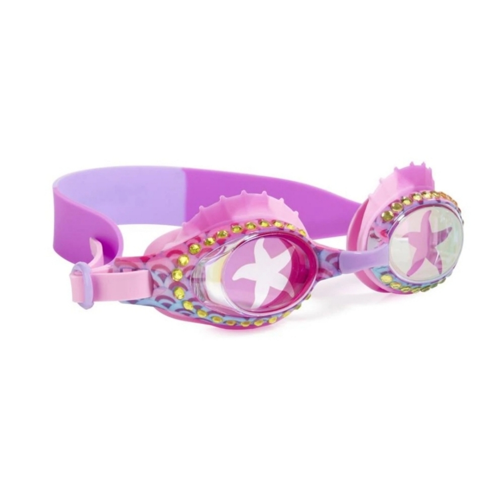 NWT Bling2O Rock Star Fish Pink Stones Swim Goggles